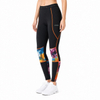 VMTR leichte Damen-Leggings mit bedruckten Einsätzen