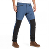 Herren-Wanderhose mit durchgehenden seitlichen Reißverschlüssen und Farbblock-Schneehose