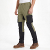 Herren-Sportmode-Cargohose, Farbblock-Trekkinghose