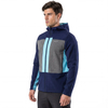 Herren-Kapuzenjacke mit Reißverschluss, zum Wandern, Bergsteigen, Alpinismus, Laufen, Farbblockierung