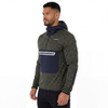 Mittelschwerer Trekking-Hoodie mit aufgesetzter Tasche und halbem Reißverschluss