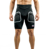 Reflektierende Herren-Fahrradshorts mit versiegelten Taschen