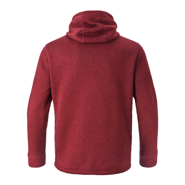 Bonded Zip Thru Hoodie für Herren Gemütliches winddichtes Thermo-Sweatshirt zum Klettern und Wandern
