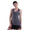 Frauen Slim Fit Racerback Tank Tops Mesh Rückenloser Muskeltank Running Tank Tops