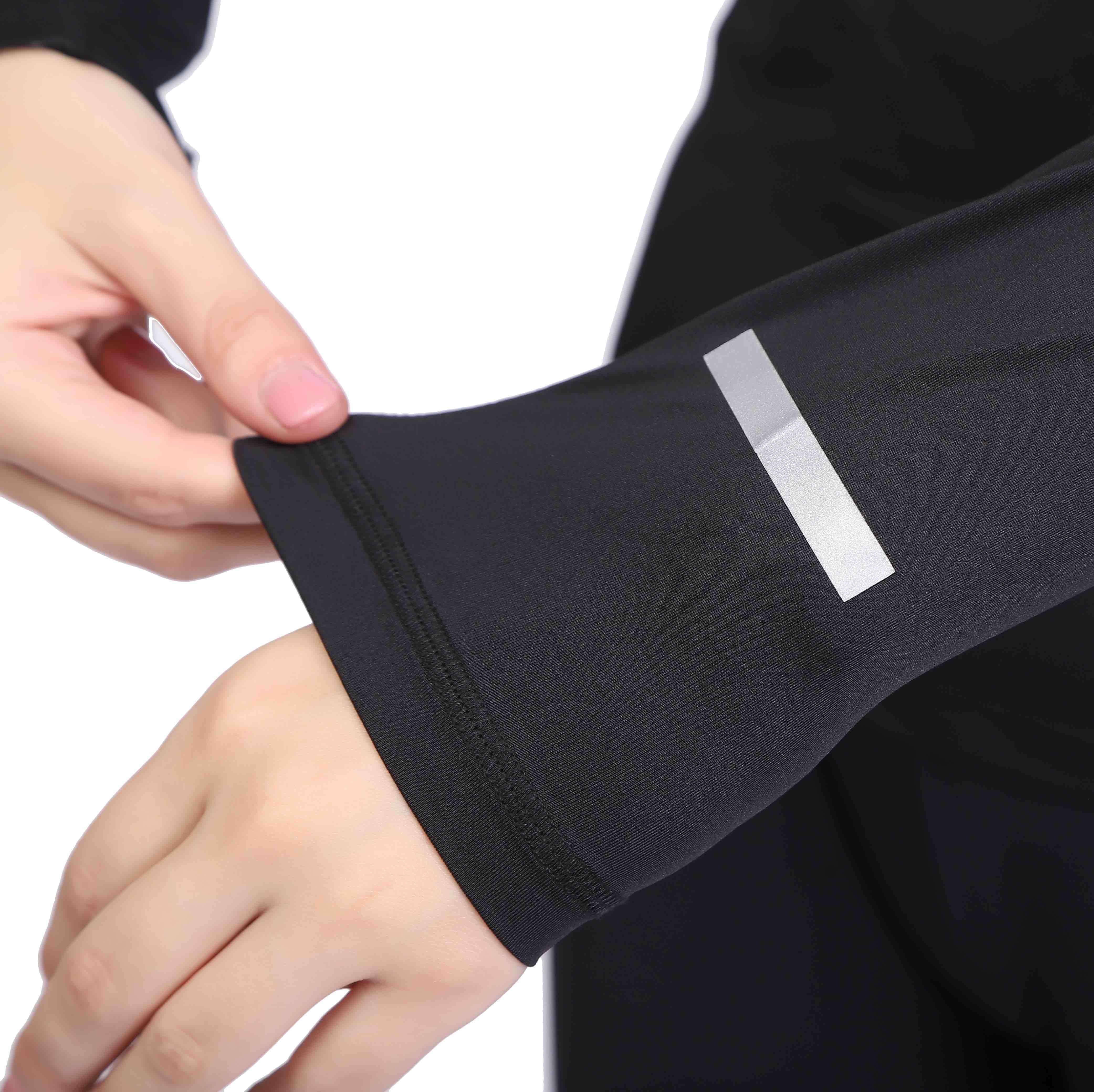 Reflieive Druckband auf Manschette