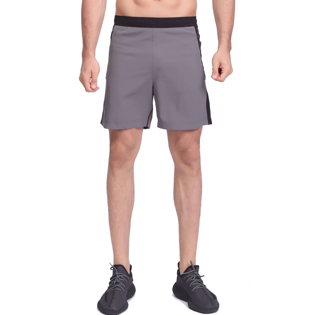 Herren-Farbblock Schnelltrockner Stretch-Laufshorts