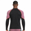VMTR Herren-Langarmoberteil mit Farbblock-Innenfutter aus Fleece