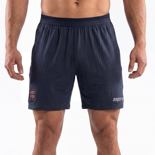 Herren-Laufshorts mit Fußball-Athletikstreifen