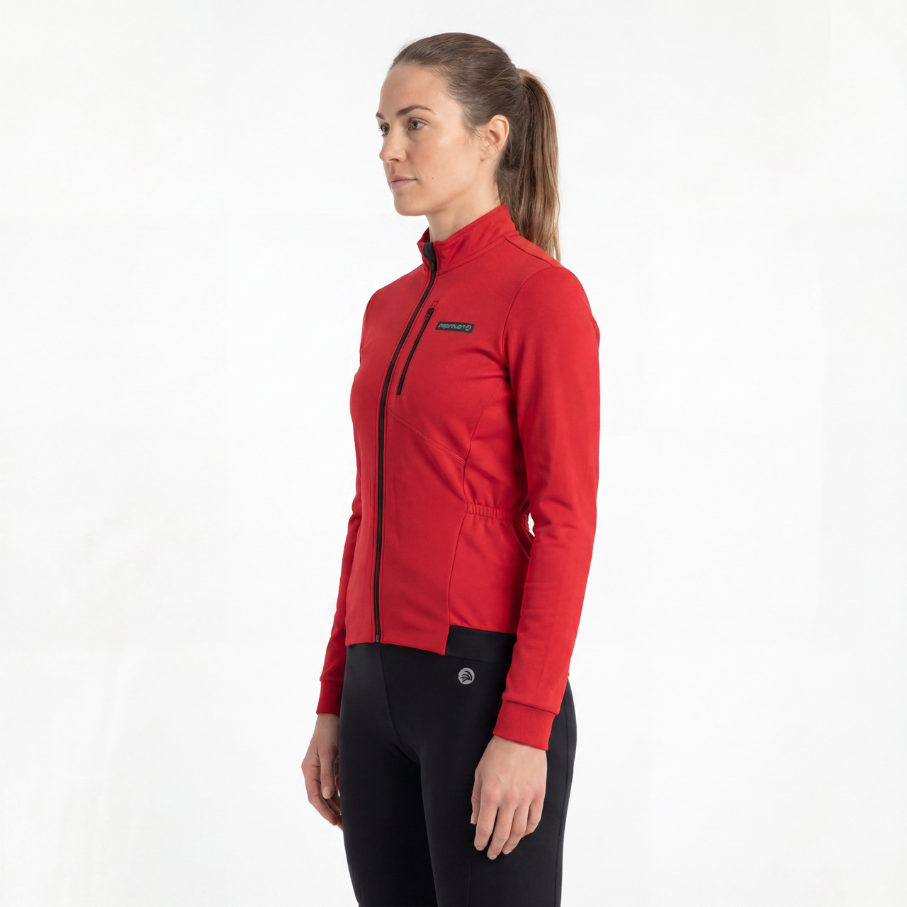 Damen-Fahrradjacke mit Brusttasche