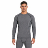 Herren-Thermounterwäsche, lange Unterhose, Basisschicht, Innenfleece, Oberteil und Unterteil, 2-teiliges Set