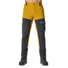 Herren-Wander-Schneehose, Farbblock-Trekkinghose