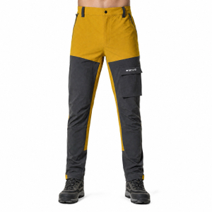 Herren-Wander-Schneehose, Farbblock-Trekkinghose