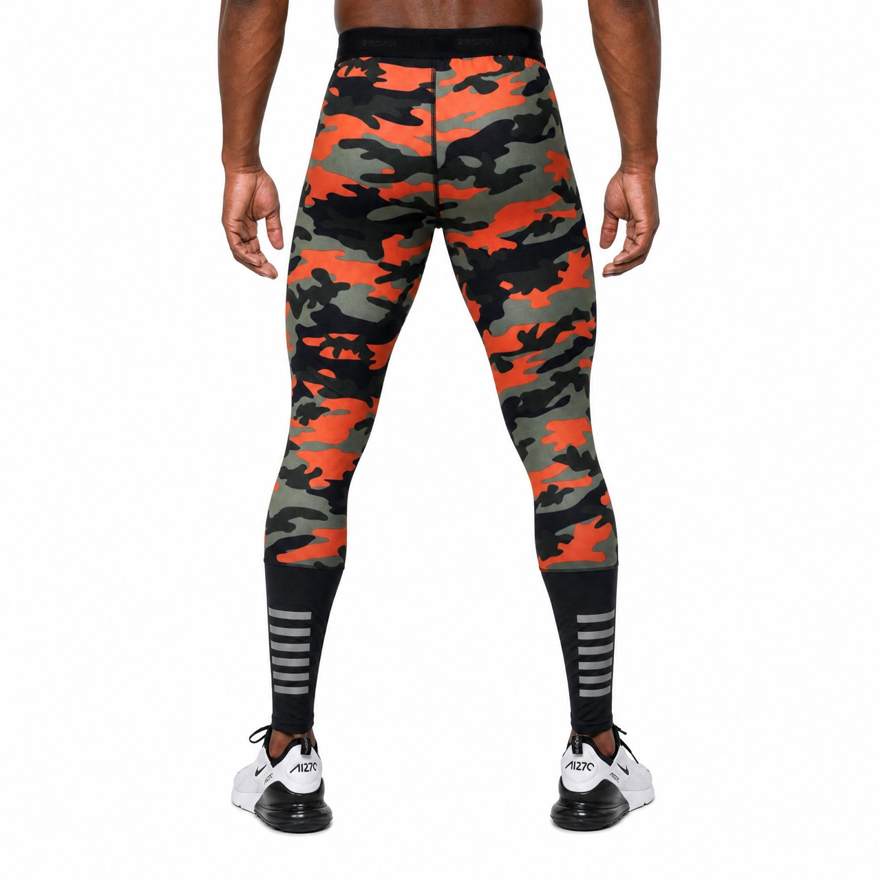 Baselayer-Jerseyhose für Herren mit Camouflage-Print