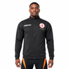 Herren-Fußballjacke mit durchgehendem Reißverschluss