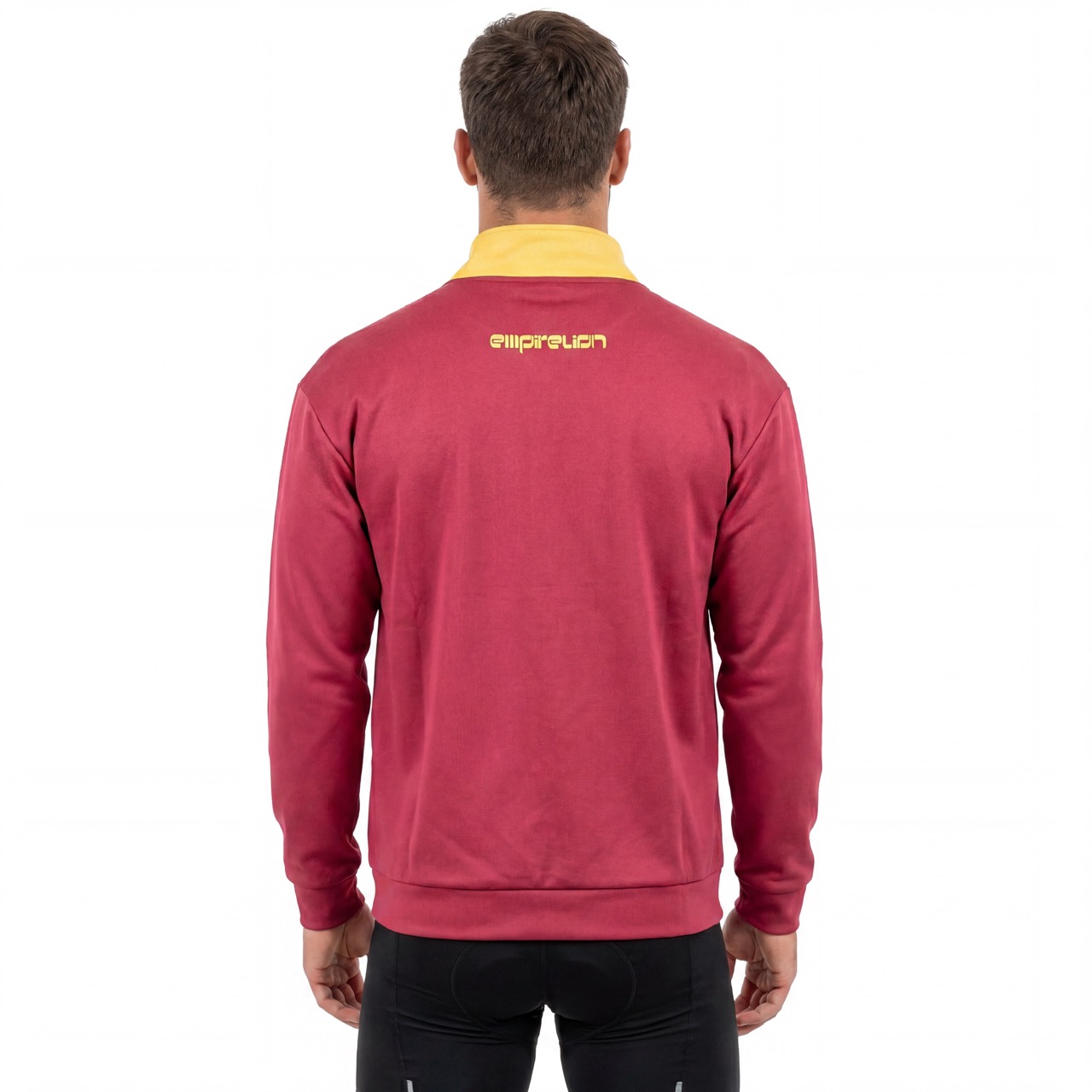 Übergroße Herren-Sportjacke mit Logo-Print