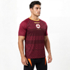 Herren-T-Shirt mit bedrucktem Fußballtrikot und Logo