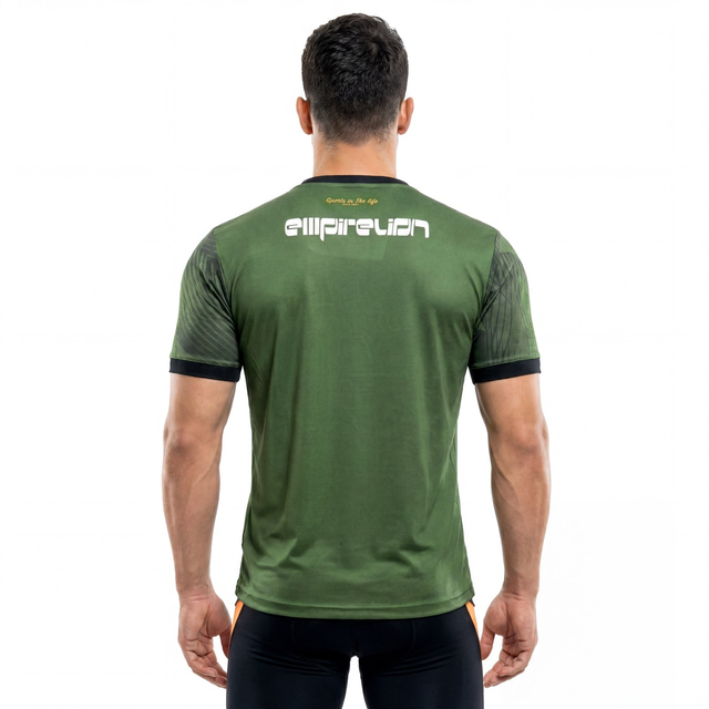 Herren-T-Shirt mit Allover-Print-Logo