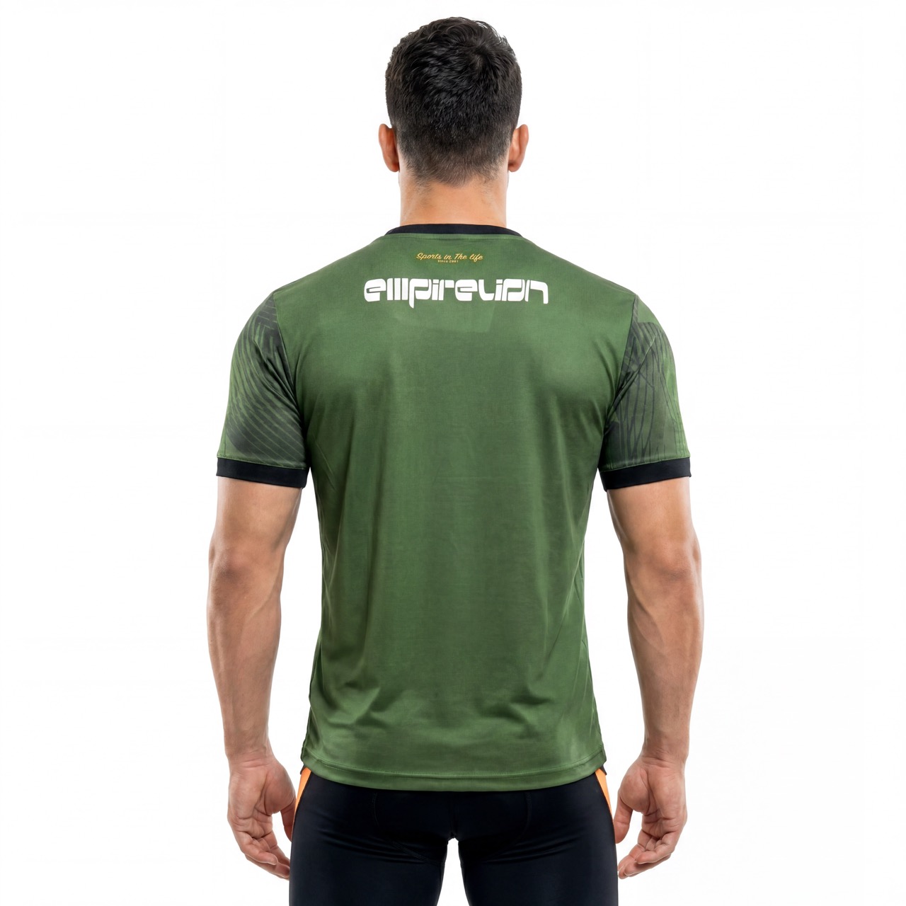 Herren-T-Shirt mit Allover-Print-Logo