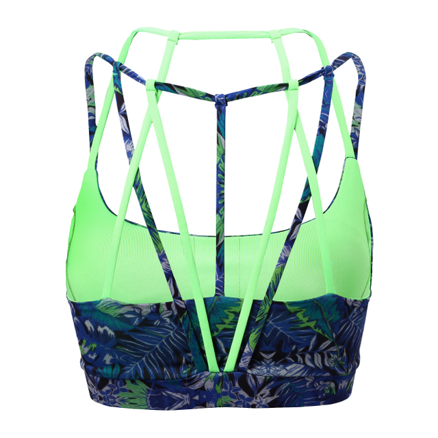 Gepolsterter Riemchen-Sport-BH für Damen, Yoga-Tops, Activewear, Trainingskleidung