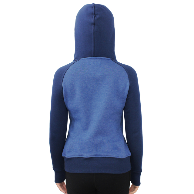 Sportliche Lauf-Hoodies für Damen mit doppeltem Reißverschluss und Sweatshirt-Jacken
