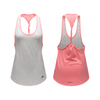 Damen Yoga GYM Running Workout Racerback Ärmellose Tanktops