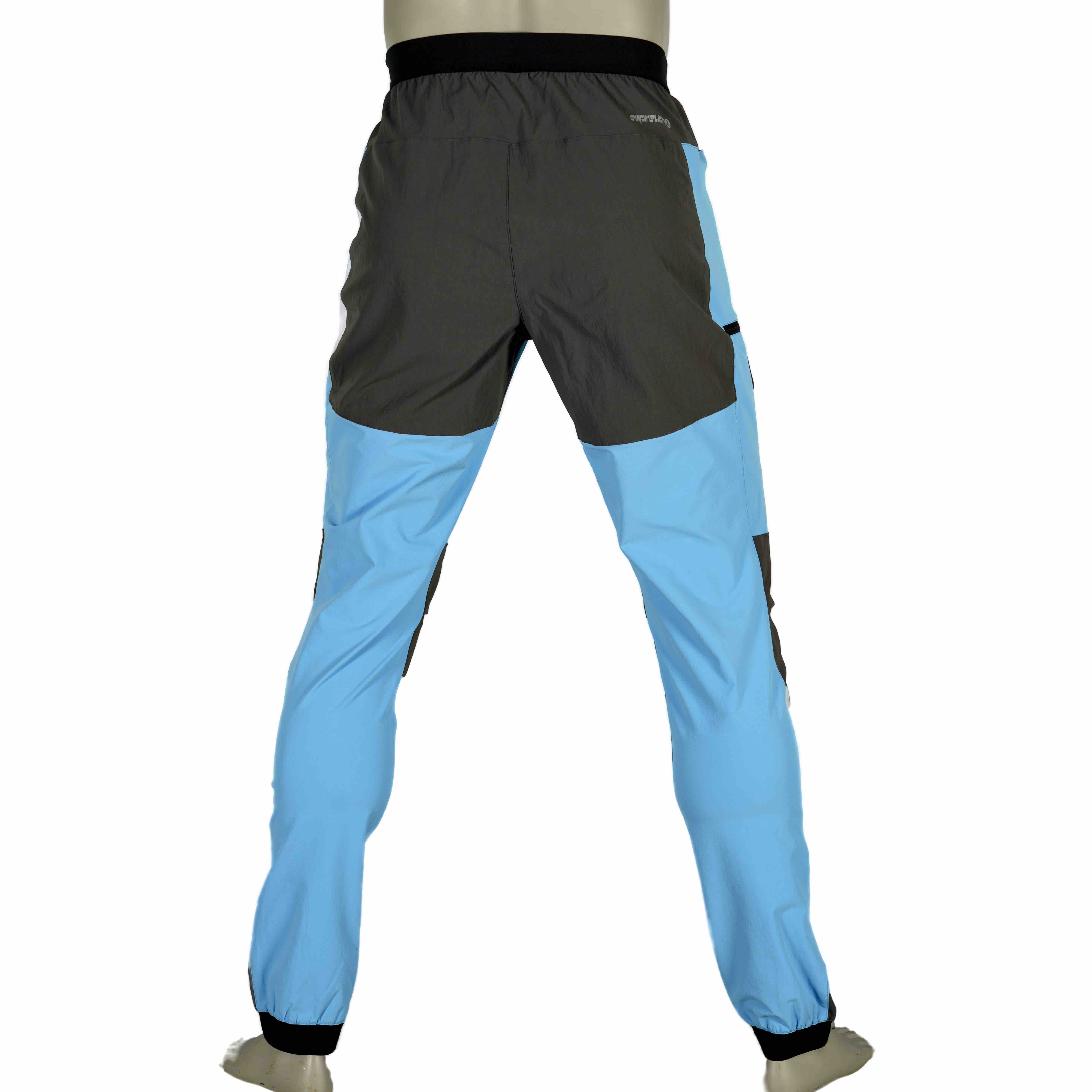 Herren Wanderfarbe Block Trekkinghose elastische Taille Hose