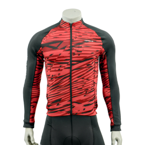 Herrendruckfarbe Block Ride Cycling Jacke