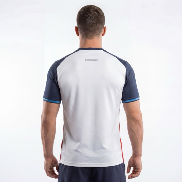 Colorblock-T-Shirts, Fußball-Team-Tops 