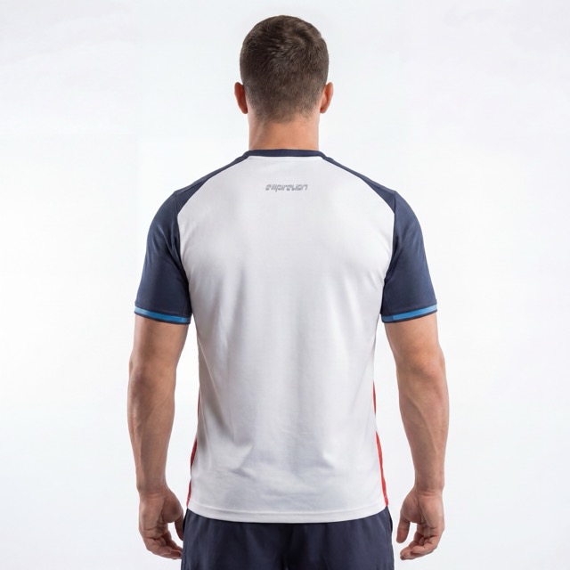 Colorblock-T-Shirts, Fußball-Team-Tops 