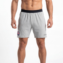 Herren-Laufshorts mit Fußball-Athletikstreifen