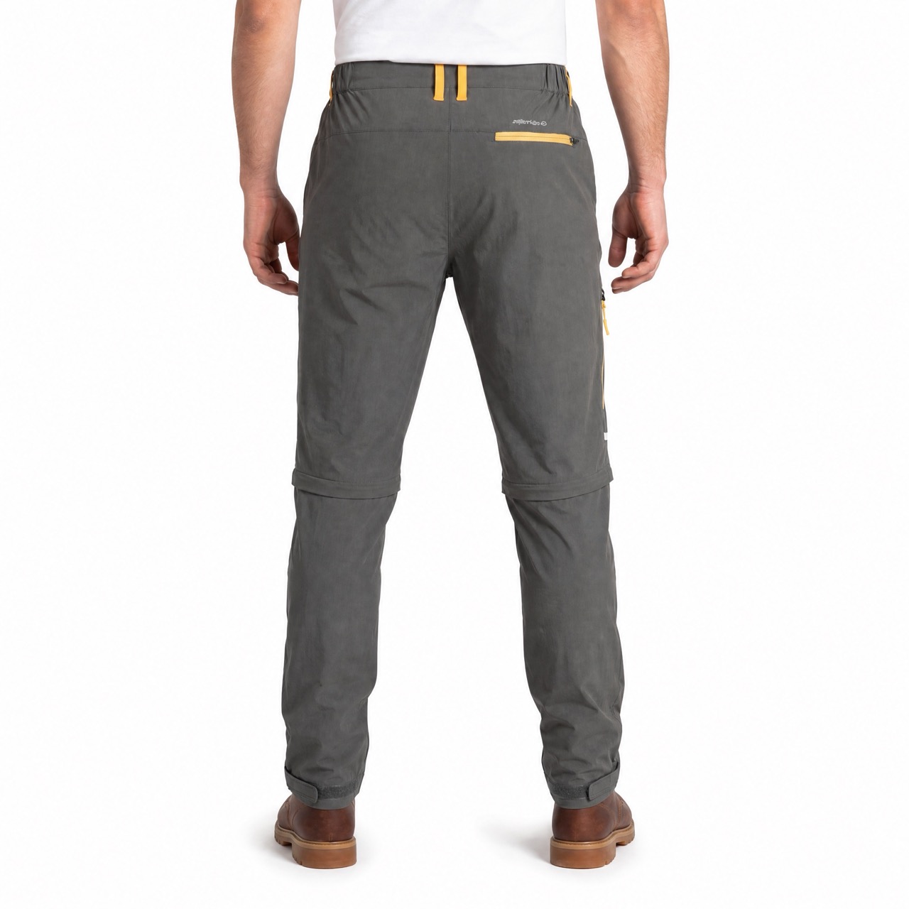 Herren-Sport-Mode-Reißverschluss-Hose, Farbblock-Trekkinghose