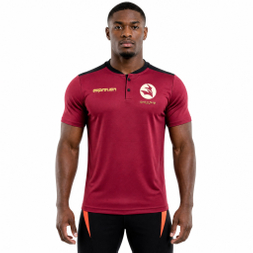 Herren-T-Shirt mit Opa-Knöpfen