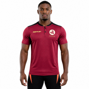 Herren-T-Shirt mit Opa-Knöpfen