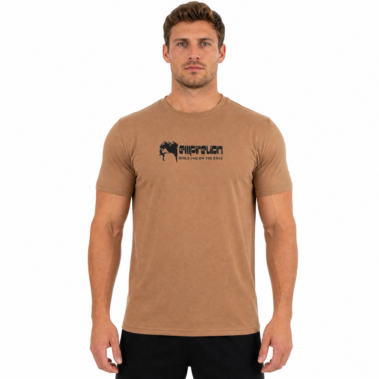Herren-Kurzarm-T-Shirt zum Klettern