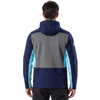 Herren-Kapuzenjacke mit Reißverschluss, zum Wandern, Bergsteigen, Alpinismus, Laufen, Farbblockierung