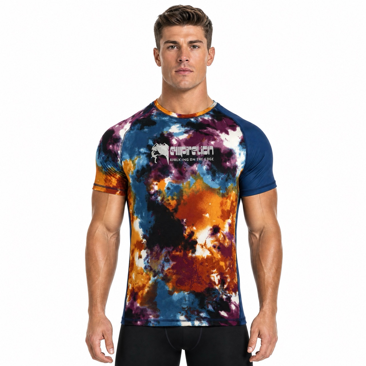 Bedruckte Kletter-T-Shirts für Herren