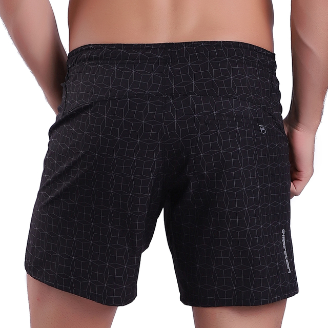 Herren sportliche Performance -Trunks mit Yoga Fitness -Training wandert