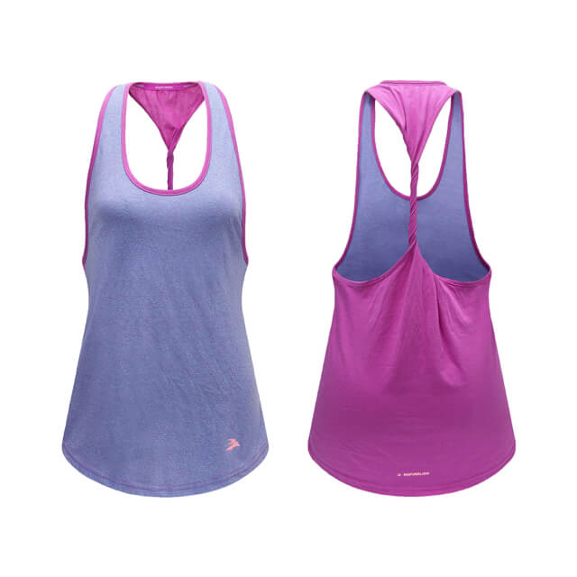 Damen Yoga GYM Running Workout Racerback Ärmellose Tanktops