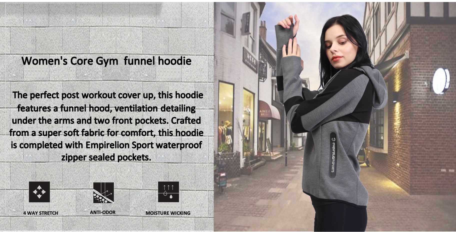 Turnhalle Hoodie Tops