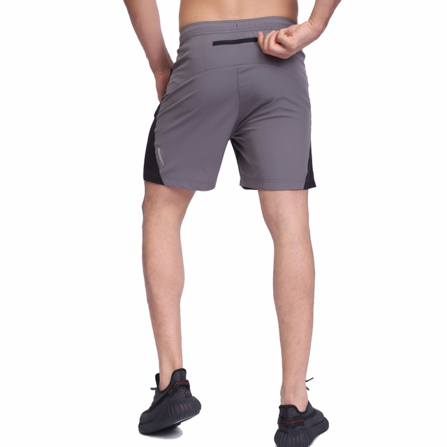 Herren-Farbblock Schnelltrockner Stretch-Laufshorts