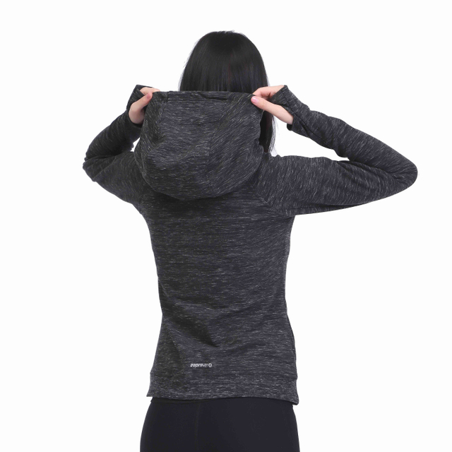 Women Cowl Neck Pullover Sweatshirts mit Daumenlöchern