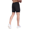 Herren 2-in-1-Training Running Lightweight Gym Yoga Training Sport Shorts