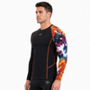 VMTR Herren-Langarmoberteile mit Farbblockdesign