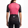 Kurzarm-Radtrikot für Damen mit Farbblockdesign