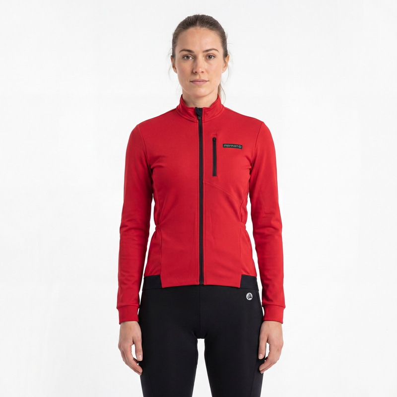 Damen-Fahrradjacke mit Brusttasche