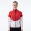 Sportliche, modische Damenjacke mit Farbblockeinsätzen