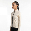 Damen-Fahrradjacke mit Reglan-Ärmeln und Mesh-Besatz