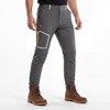 Herren-Sport-Mode-Reißverschluss-Hose, Farbblock-Trekkinghose