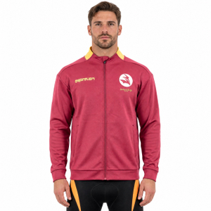 Übergroße Herren-Sportjacke mit Logo-Print