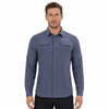 Herren-Trekking-Wander-Camping-Angel-Walking-Ärmel-Zip-Off-2-in-1-Hemden